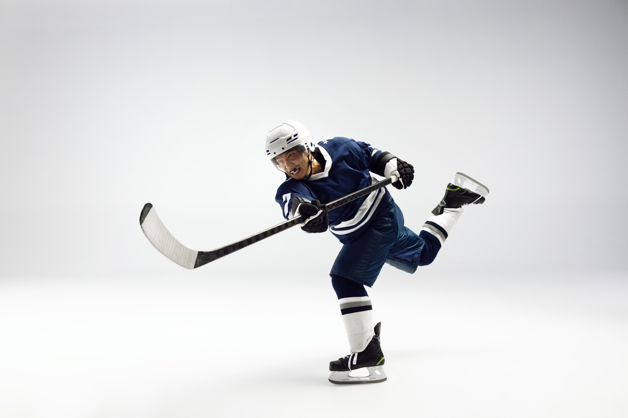 Hockey athlete during an ORB Sport session